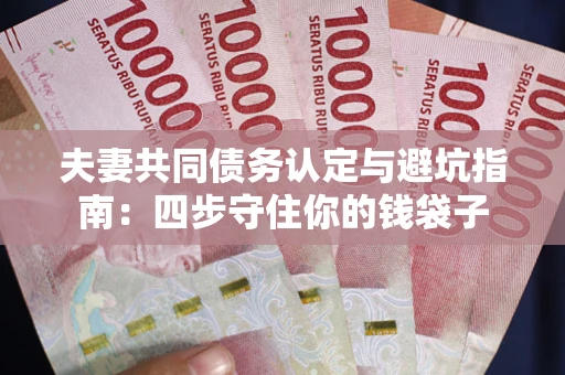 北京夫妻共同债务认定与避坑指南：四步守住你的钱袋子