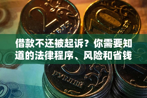 北京借款不还被起诉？你需要知道的法律程序、风险和省钱技巧