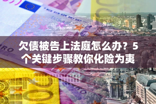 北京欠债被告上法庭怎么办？5个关键步骤教你化险为夷